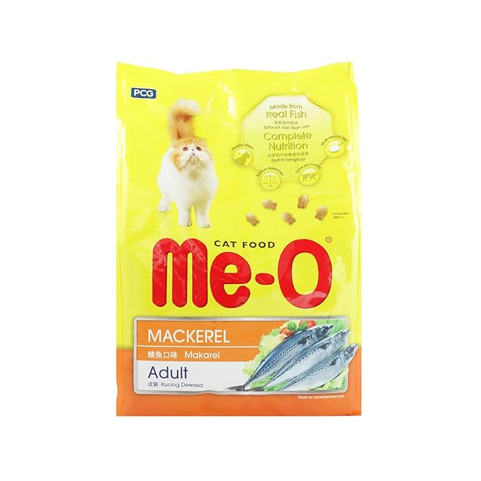 Me-O Adult Dry Cat Food Mackeral Flavour, 1.2 Kg
